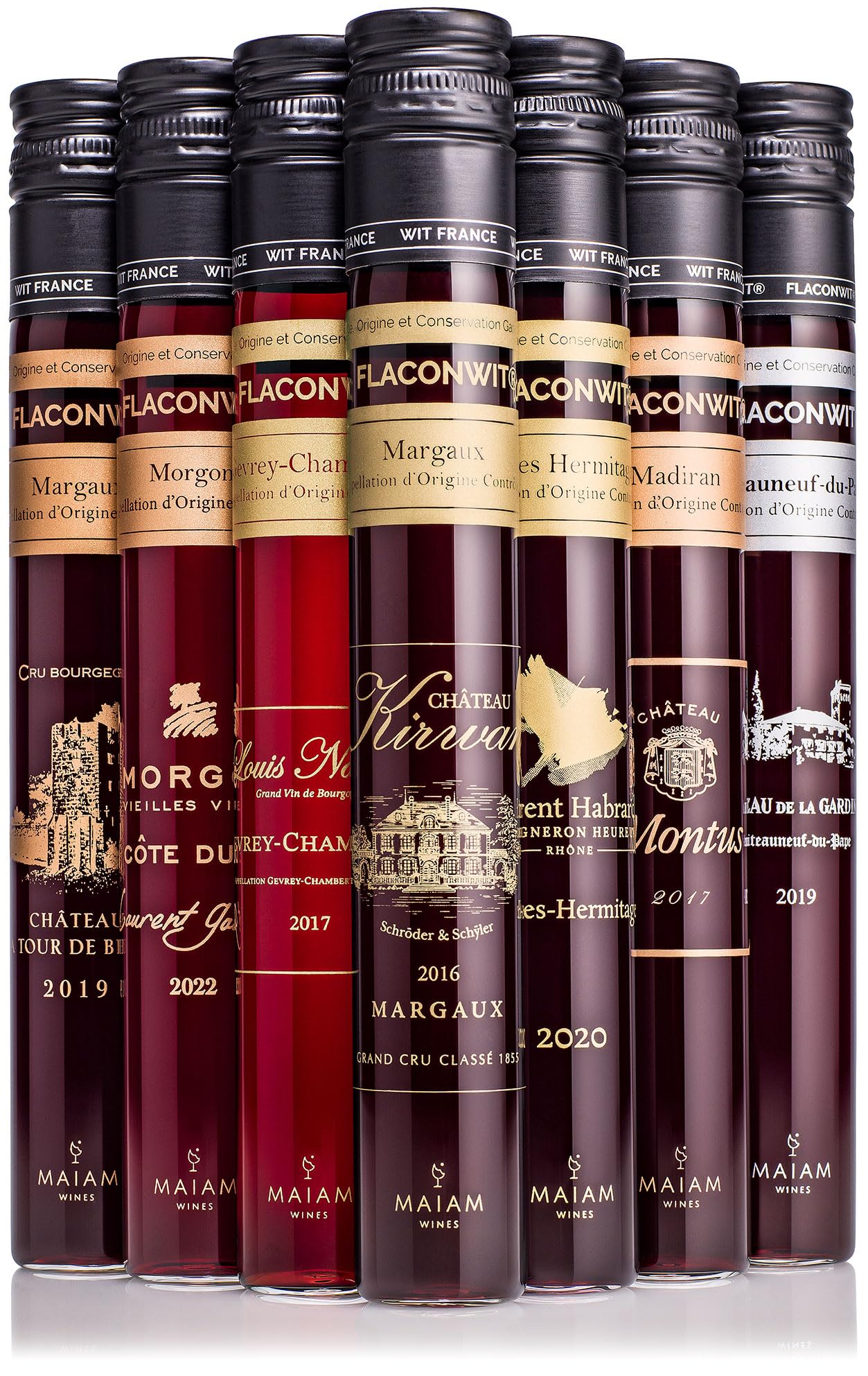 Amazon.co.jp: 【フランス 赤ワインセット 飲み比べ 100ml 7本 高級