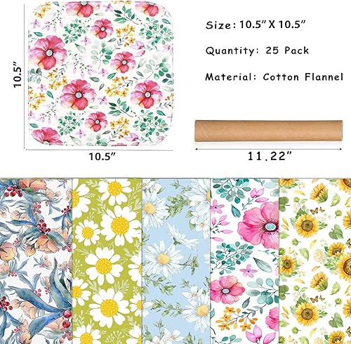 Miniatura 8 de Paquete de 25 toallas de papel reutilizables, sin papel, lavables, de algodón para toallas de cocina, productos alternativos sin desperdicio