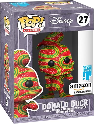 Funko Pop! Artist Series: Disney Treasures of The Vault - Figura de vinilo coleccionable de pato Donald, exclusiva de Amazon