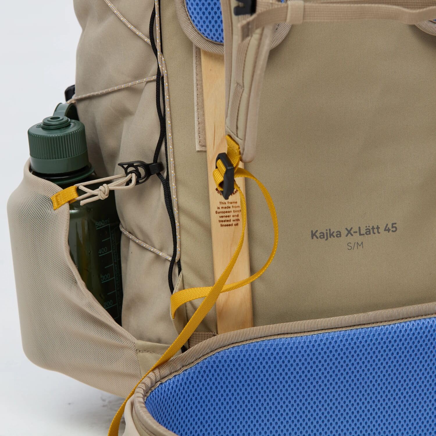 Fjällräven zaino, escursioni Kajka X-Lätt 45 FOSSIL beige