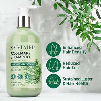 Svvimer Hair Growth Spray and Shampoo