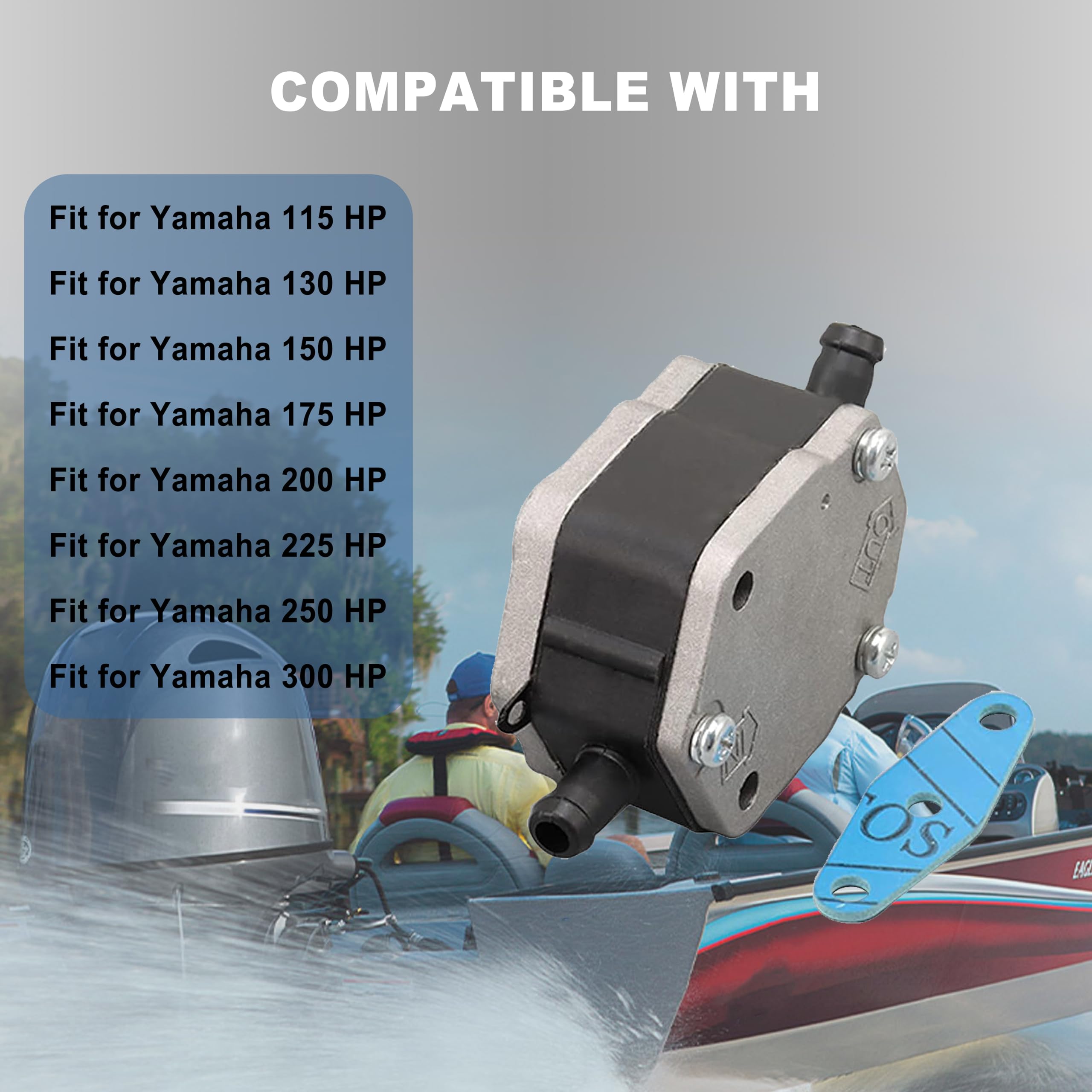 Amazon.co.jp: 燃料ポンプアセンブリ ヤマハ船外機 115HP 130HP 150HP 