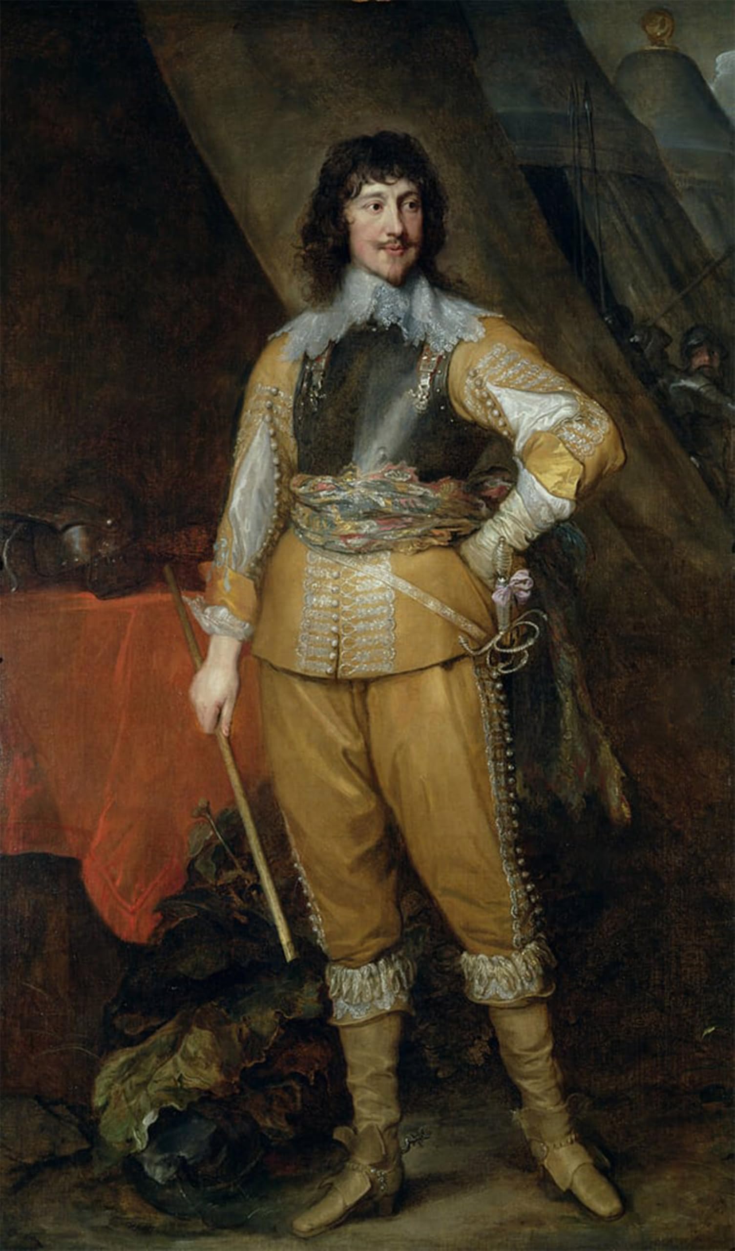RZHRHJES Abstract Painting Poster Art Print Canvas Print Poster Portrait of Mountjoy Blount Earl of by Van Dyck Landscape Canvas Painting for Office Decor 60x90cm