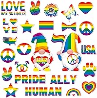 Vista 28 de Fabbay 25 piezas de calcomanías magnéticas para nevera, nevera, decoración divertida, médica, para nevera, nevera, portátil, casillero