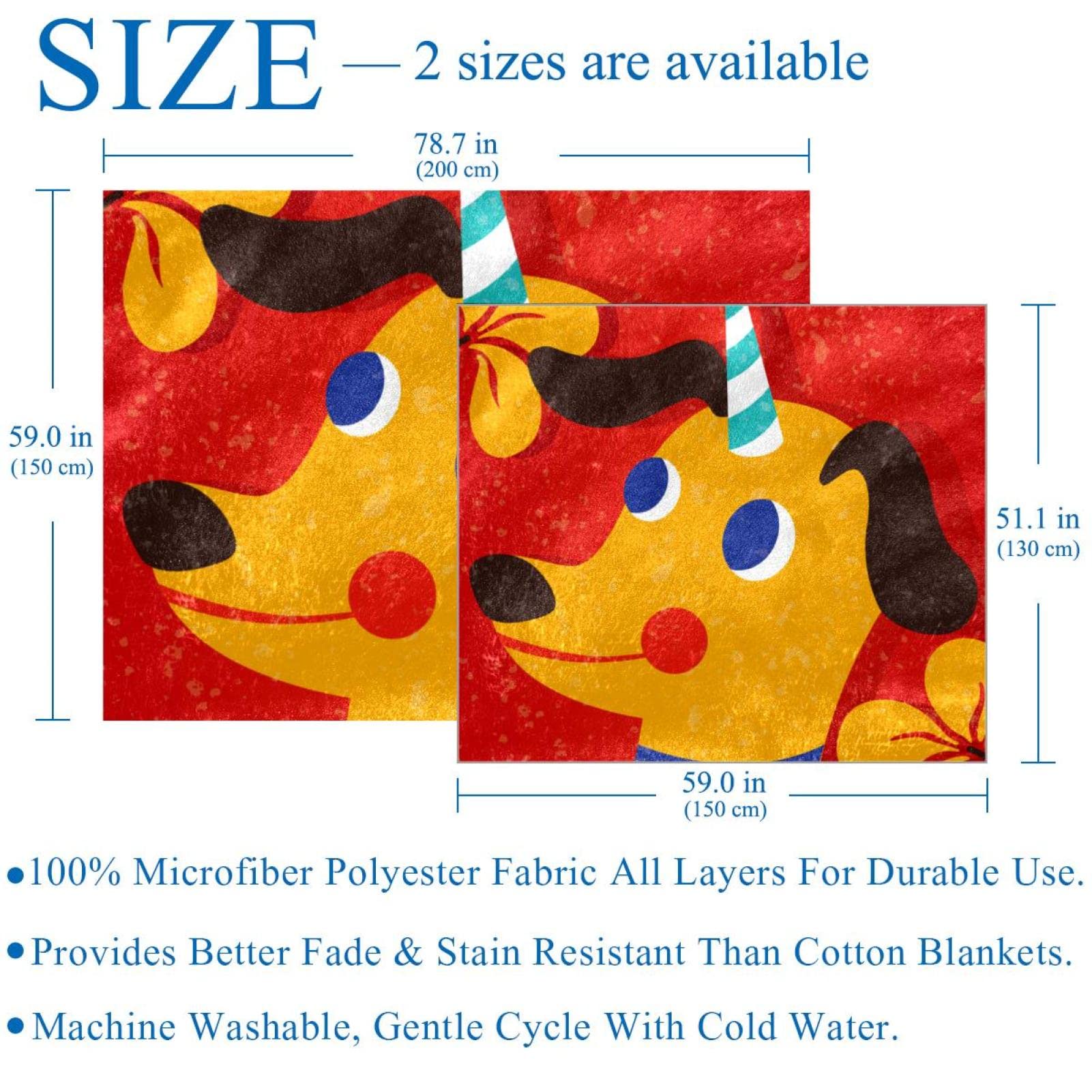 Superweiche, luxuriöse Bettdecke, Hundedecke, Fleece, Rot