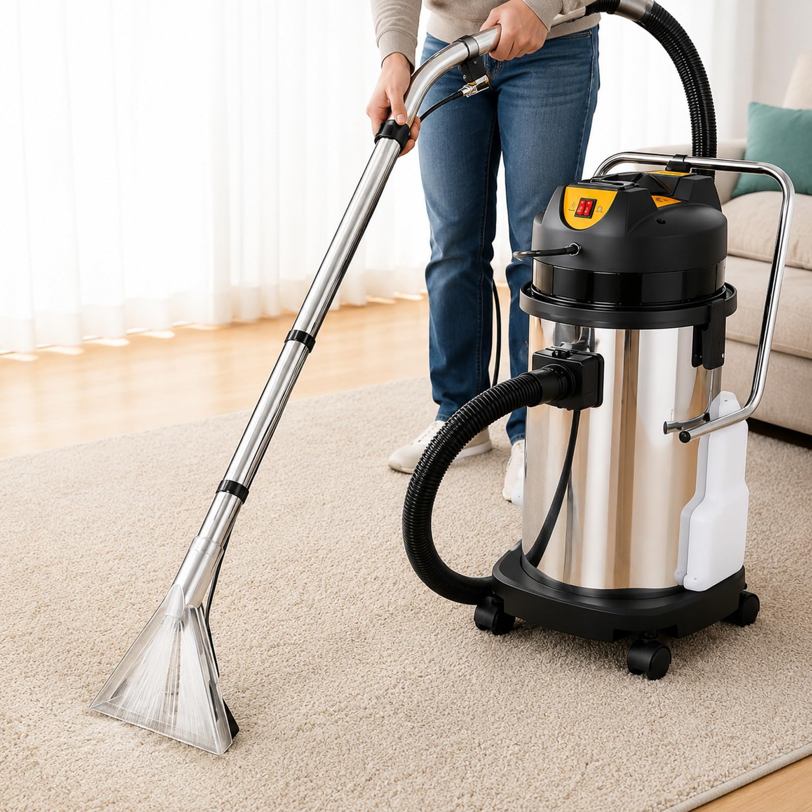40L Carpet Cleaning Machine, Floor Cleaner, Commercial Carpet Cleaner 40L