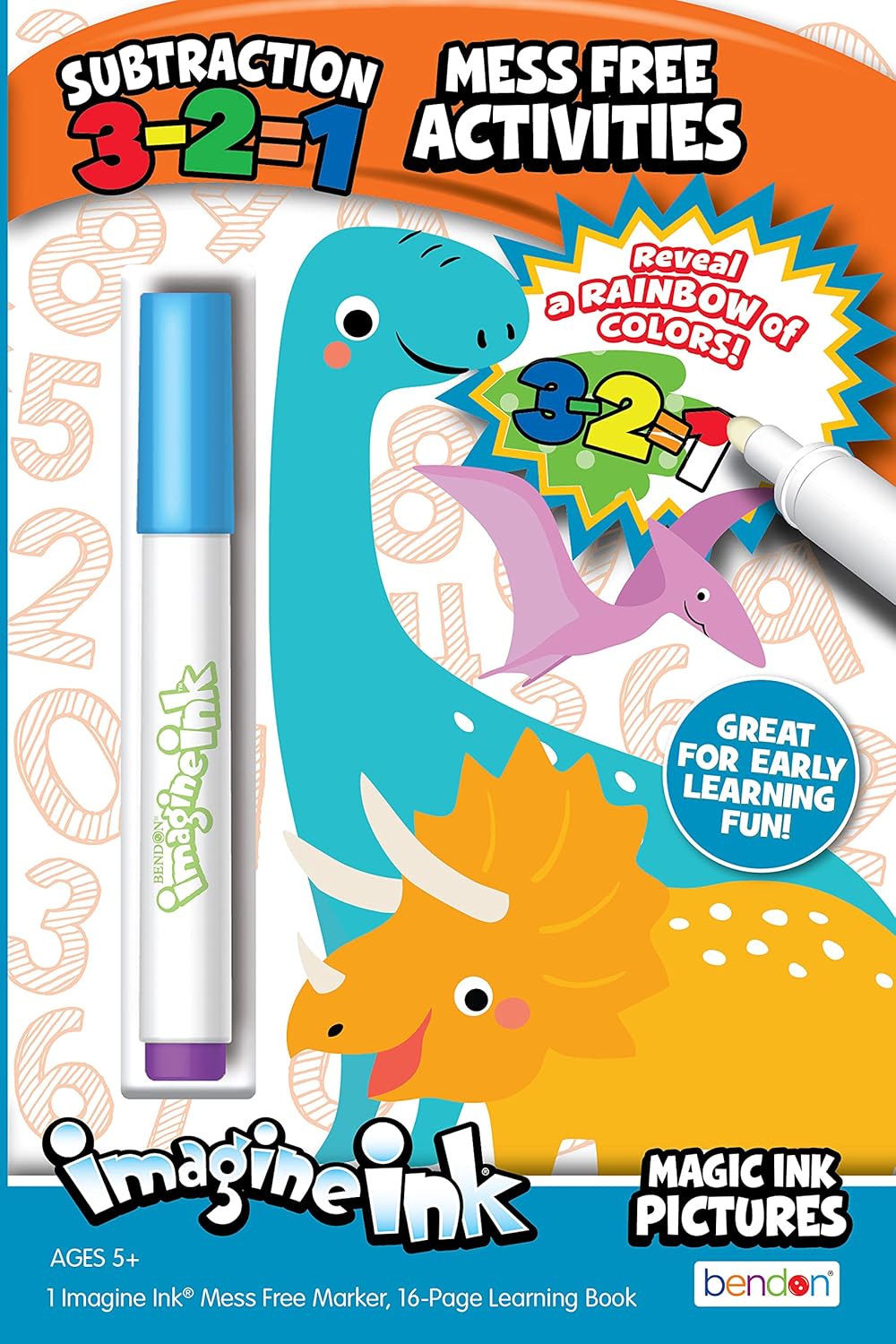 Dinosaurs Coloring Book | Dinosaurs Imagine Ink | Cute Animals Coloring Book | Animals Imagine Ink | Mess Free Marker