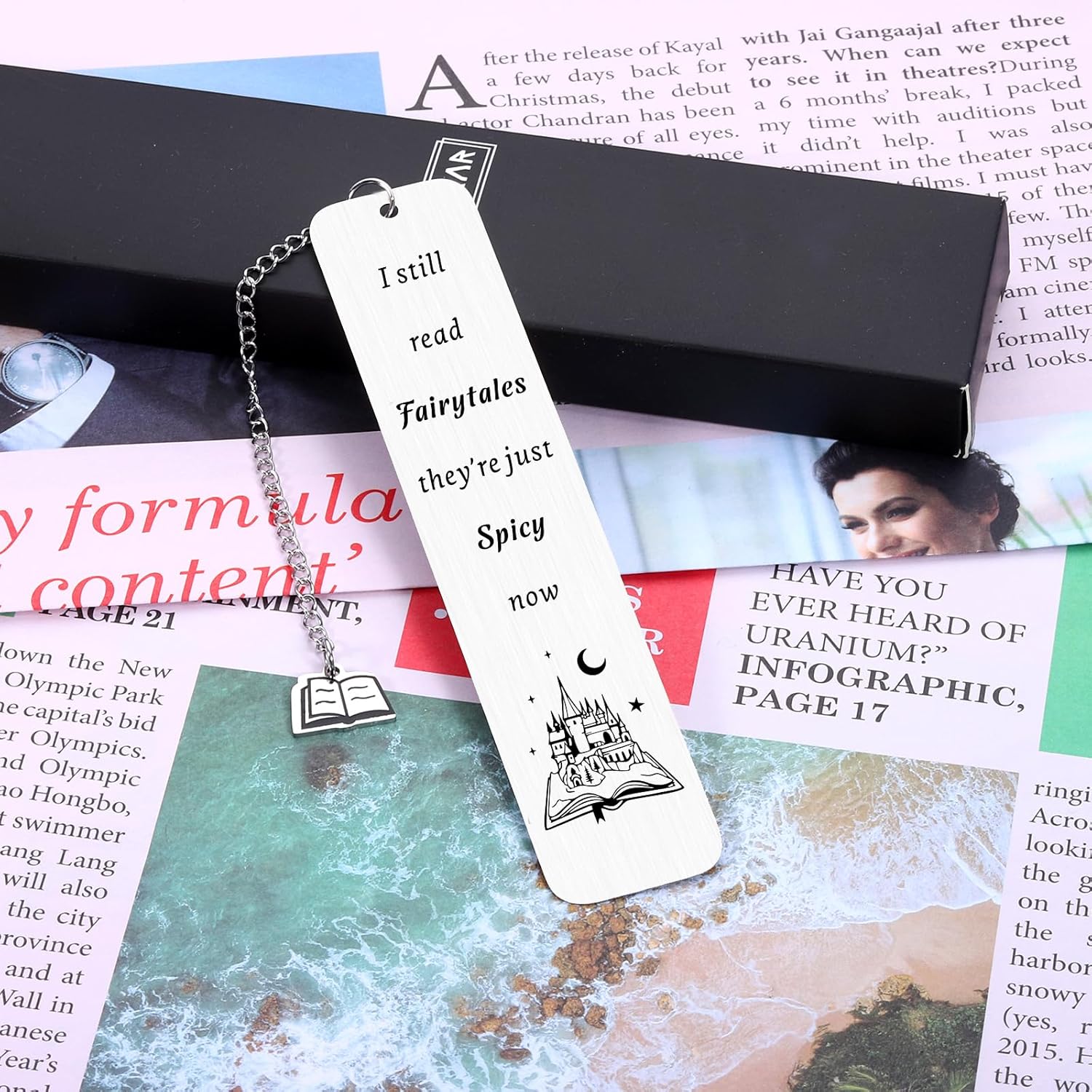 Funny Fantasy Bookmarks for Book Lovers, Spicy Bookmarks for Reading Women, Christmas Stocking Stuffers for Women Men, Book Club Gifts, Book Accessories for Bookworm, Funny Bookish Gift for Her - Image 6