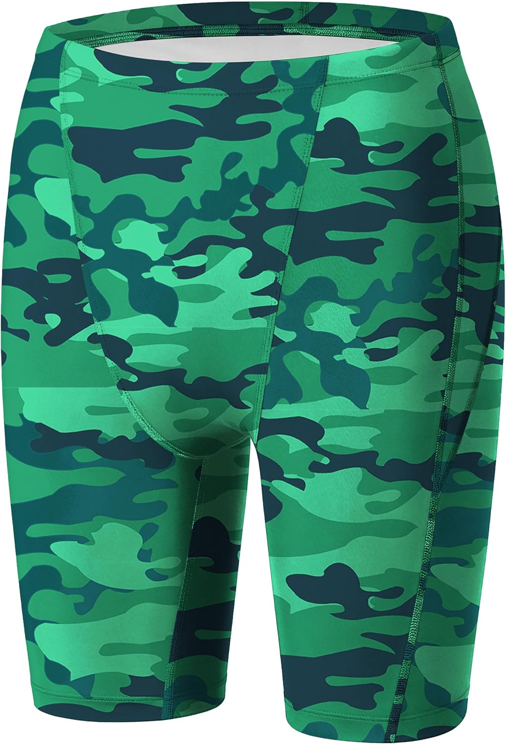 MIVEI Youth Boys Swim Jammers - Kids Competitive Swim Team Trunks Racing Swim Shorts Tight Swimsuit Practice Swim Suit UPF50+