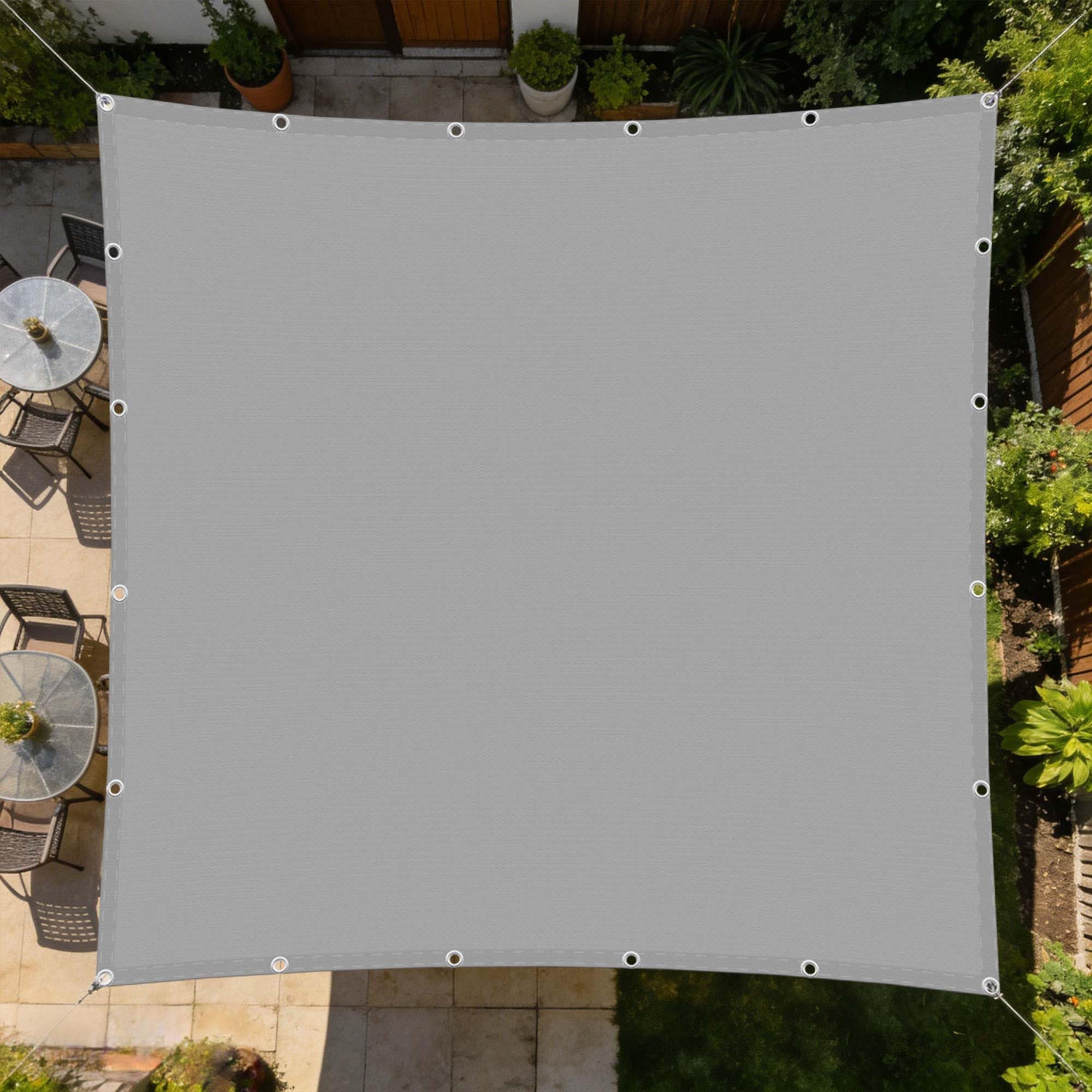 Voile d'ombrage anti-UV et imperméable pour protéger la terrasse 90x240