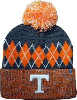 Unisex College Team The Blur Knit Hat with Pom