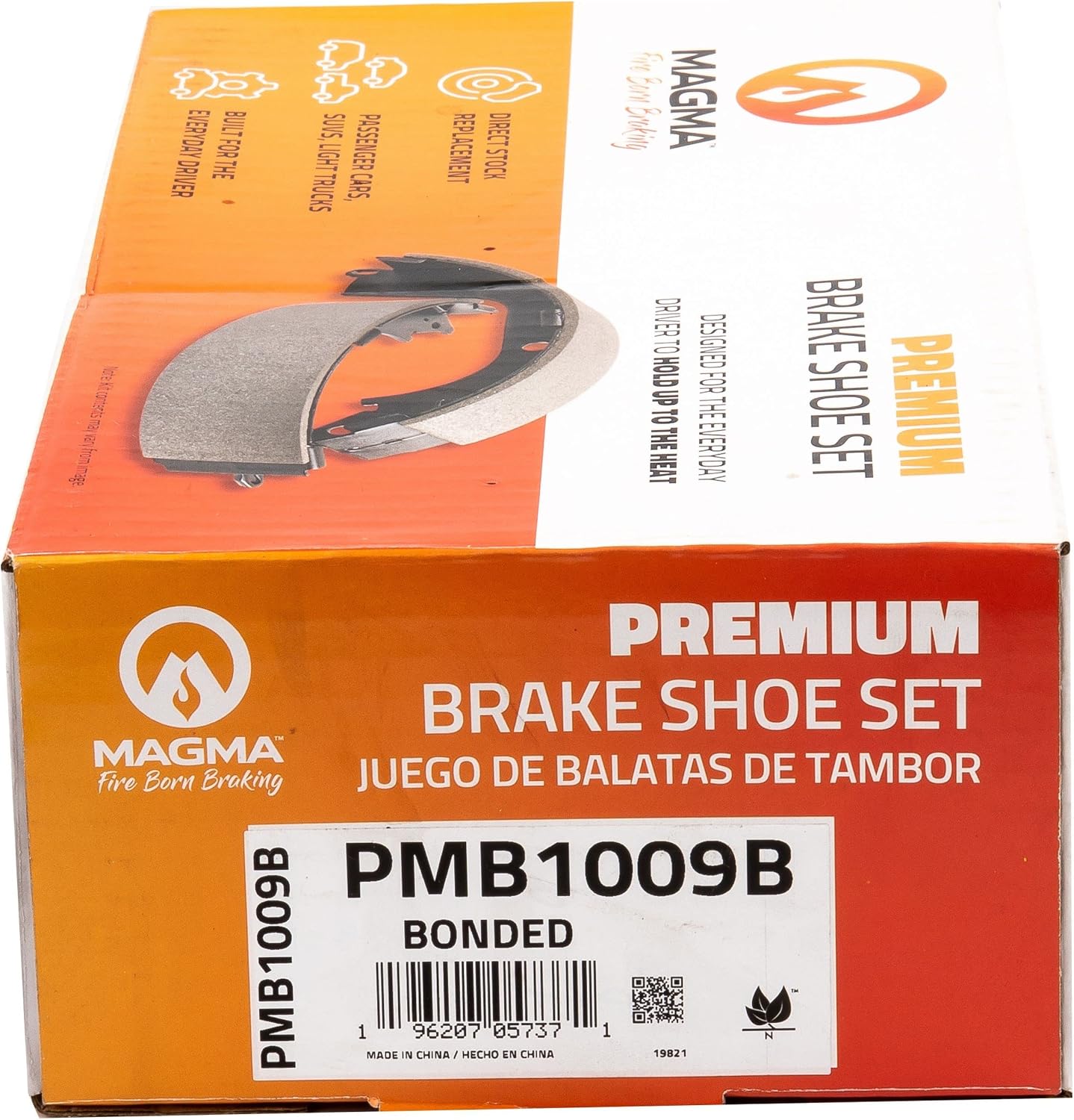 MAGMA Fire Born Braking PMB1009B Parking Brake Shoes
