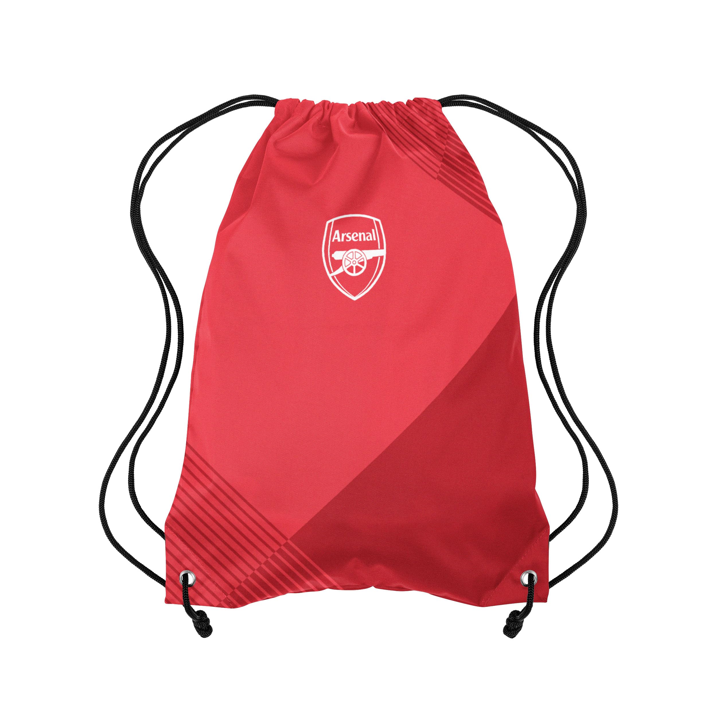 FOCO Officially Licensed Arsenal FC Red Glide Drawstring Gym Bag