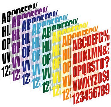 Cysincos Iron on Letters for Clothing Heat Transfer T Shirts Sticker Vinyl Letter Patches Iron on Decals Clothing Hat Pillow Backpack DIY Craft Supplies Solid Color