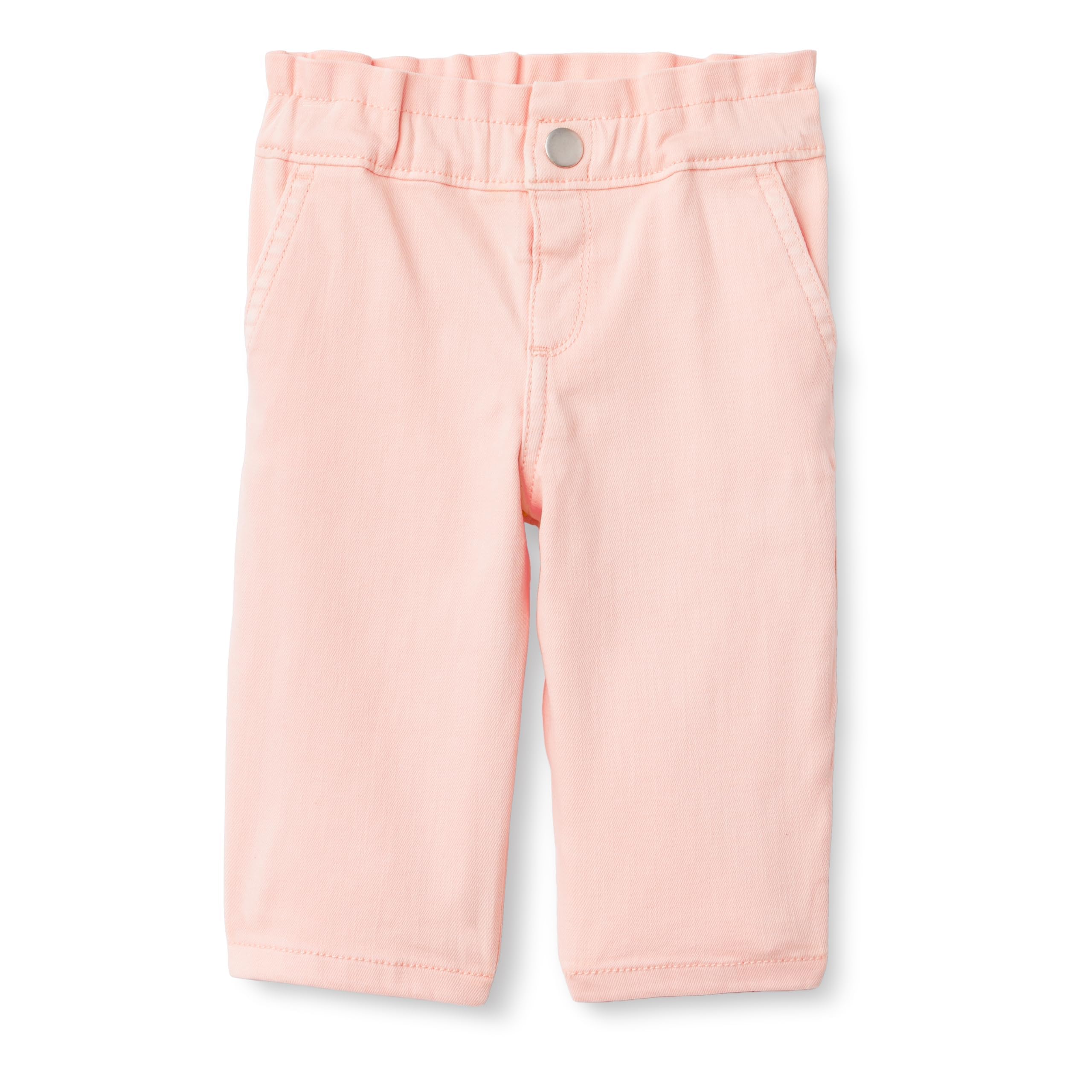 Amazon Essentials x Sofia Grainge Baby Mädchen Jeans mit Geradem Bein und Rüschen