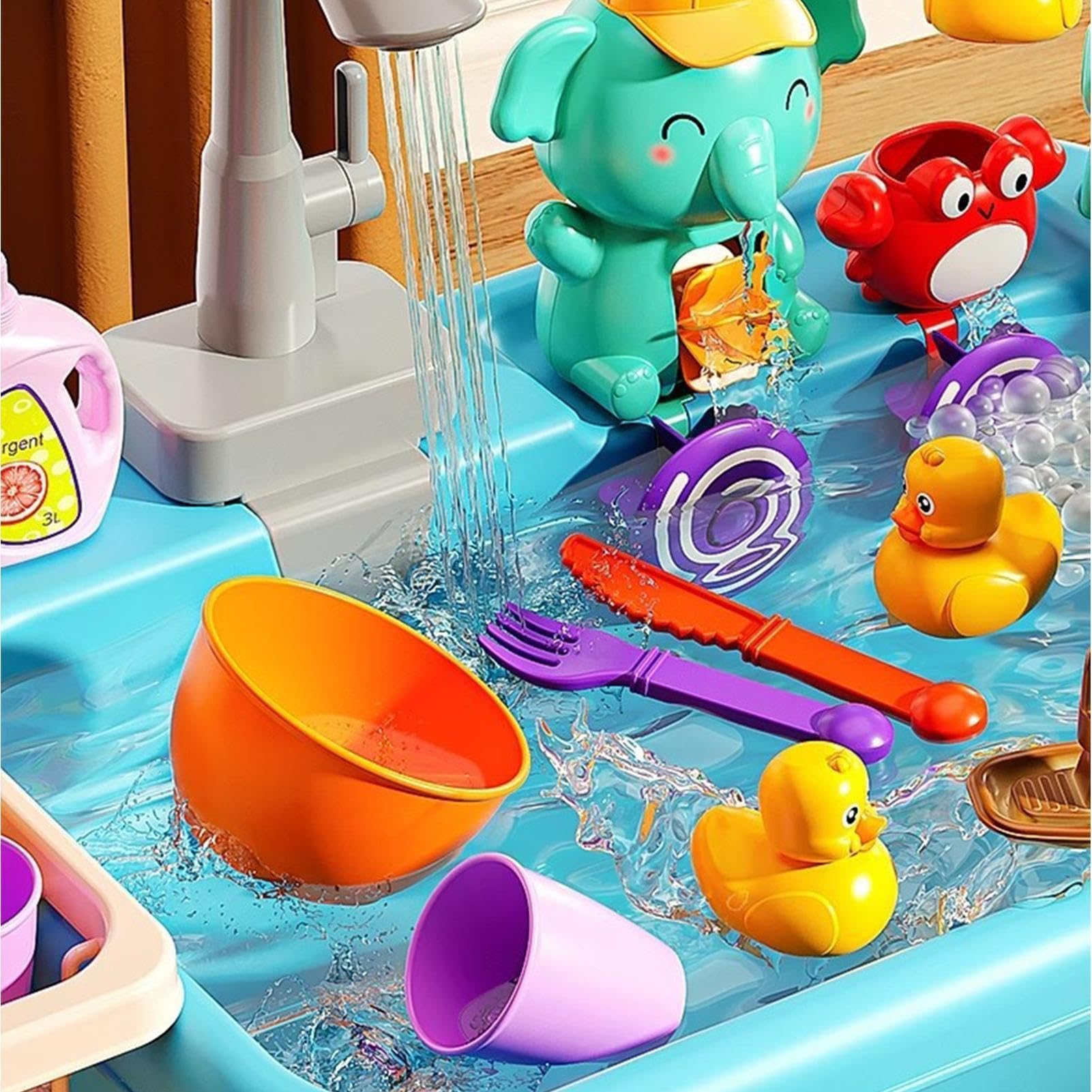 Generisch Kinderspielspüle mit fließendem Wasser Angelspielzeug für Kinder | Kinderwaschbecken zum Angeln, für Outdoor-Einsatz in Garten, Hof und , für und Mädchen