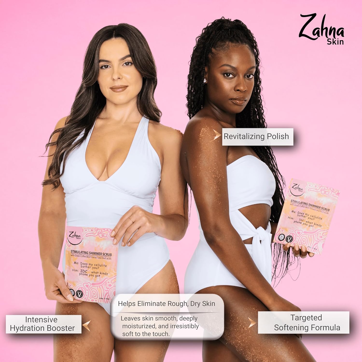 Pink Himalayan Exfoliating Body Scrub for Women – 100% natural & Vegan, Salt Scrub Exfoliator for All Skin Types, Natural Body Exfoliating Coffee Scrub for Shower & Bath, Pink Salt Body Scrub - Image 5