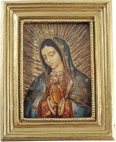 Miniatura 4 de Cuadro de Nuestra Señora de Guadalupe con tarjeta de Nuestra Señora de Guadalupe, tarjeta de oración del Señor | Cuadro De La Virgen De Guadalupe