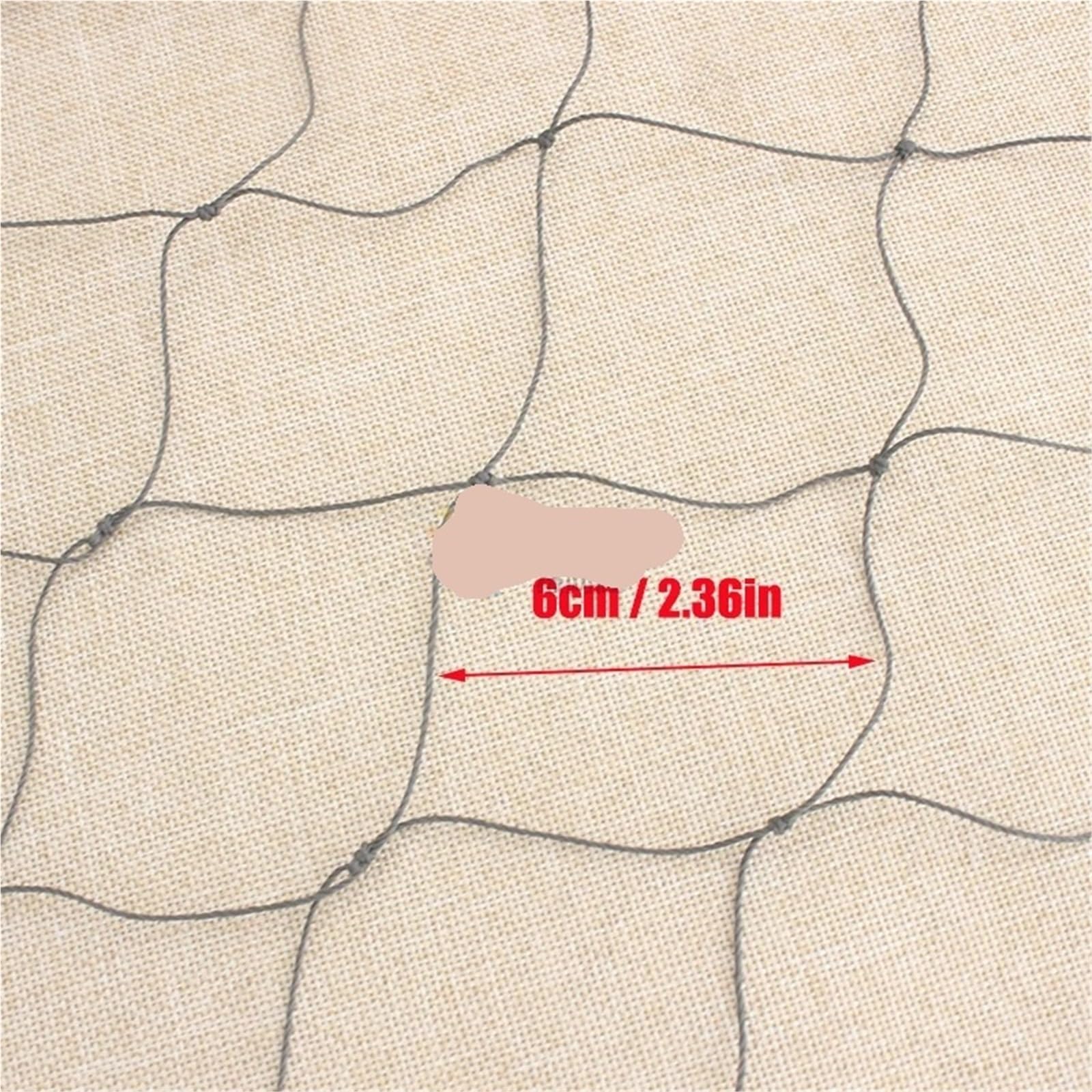 Rete per pollaio Rete di nylon for pollame, recinzione for , rete protezione for laghetto da giardino, agricola, anti-uccelli, lunghezza 10-50 m per Scherma(5X30M)
