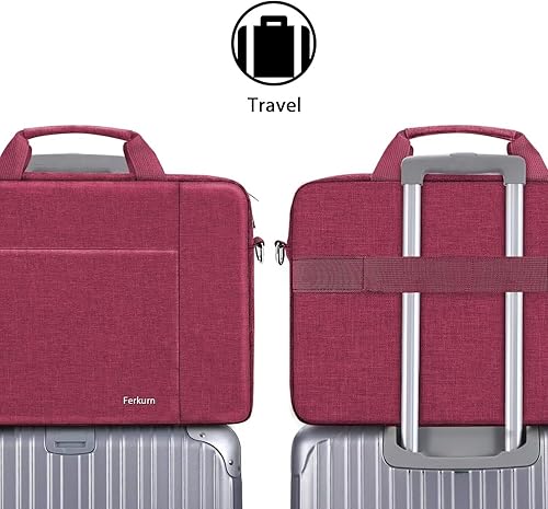 Miniatura 3 de Ferkurn Bolsa de computadora portátil para mujeres y hombres, bolsa de computadora para HP Envy Pavilion OmenLG GramMSIDell Inspiron XPSLenovo