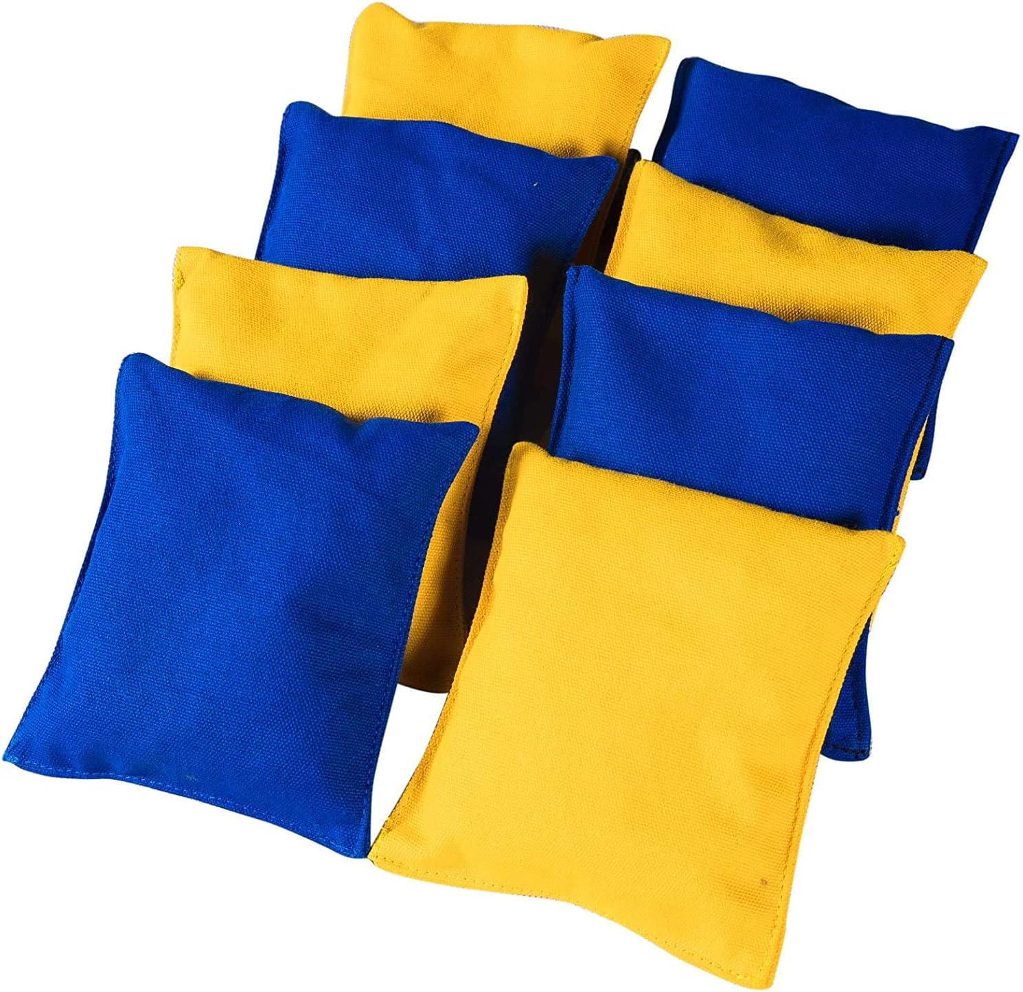 Festival Depot All-Weather Cornhole Bean BagsSet of 8 -Duck Cloth Canvas Corn Hole Bags Tossing Game