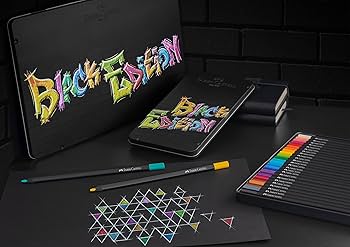 Faber-Castell 色鉛筆 ブラックエディション 36本入り缶 Amazon | Faber-Castell カラーペンシル ブラックエディション