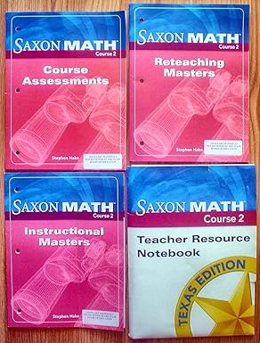 Saxon Math, Course 2: Course Assessments: SAXPUB: 9781591418627: Amazon ...