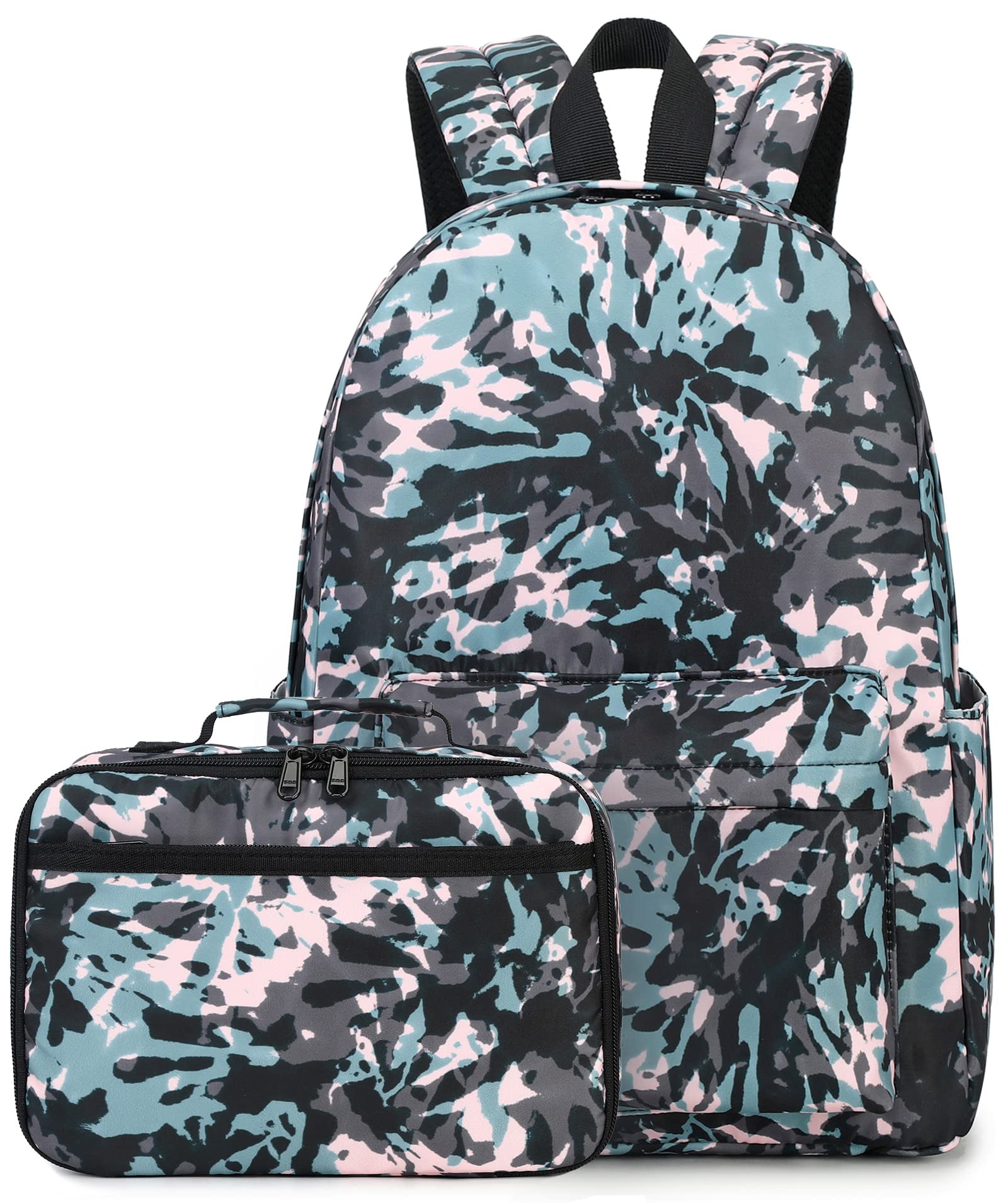 Backpack for Kids Girls School Backpack with Lunch Box Preschool Kindergarten BookBag Set