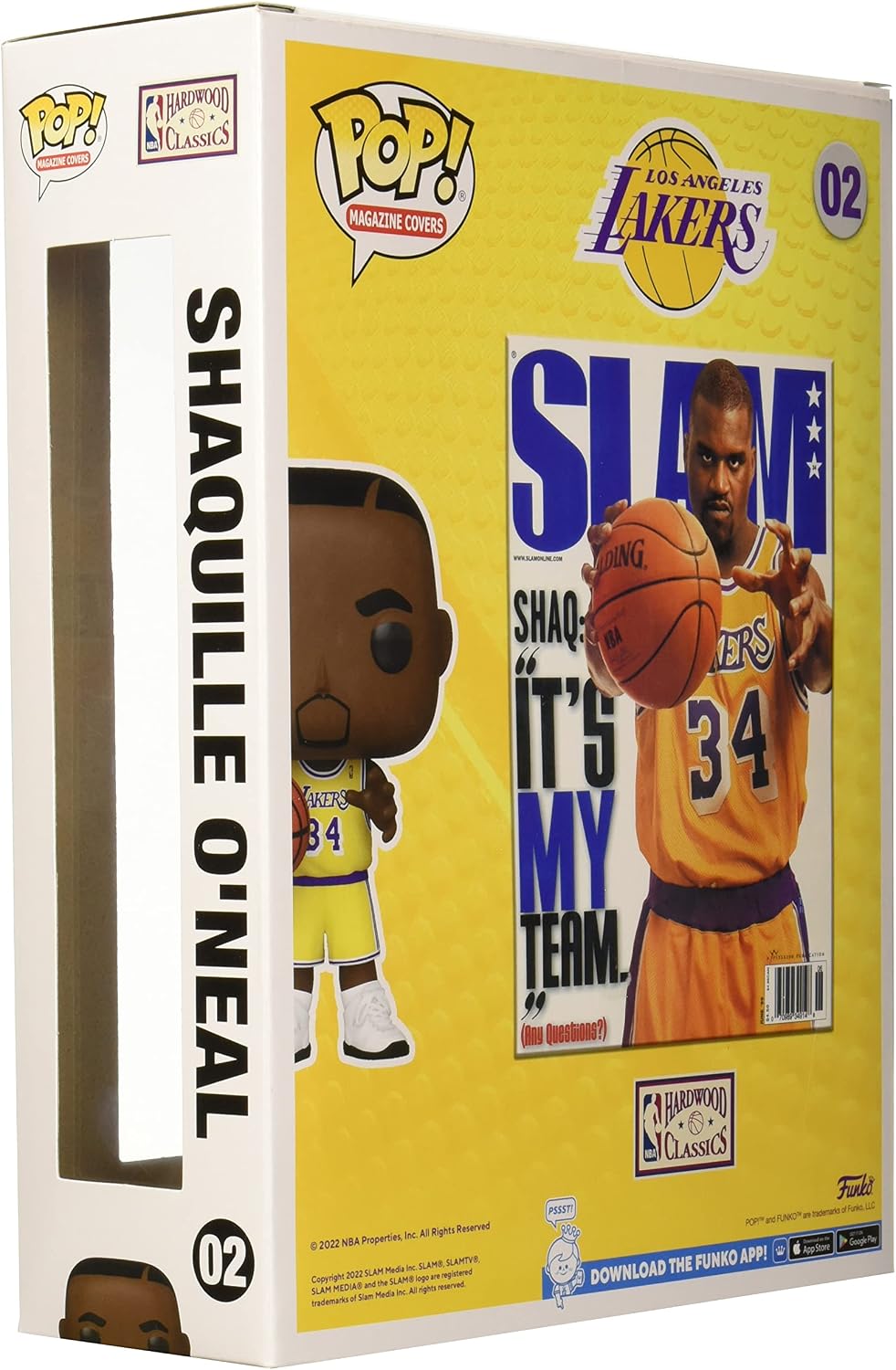 Funko Pop! NBA Cover: SLAM - Shaquille O'Neal