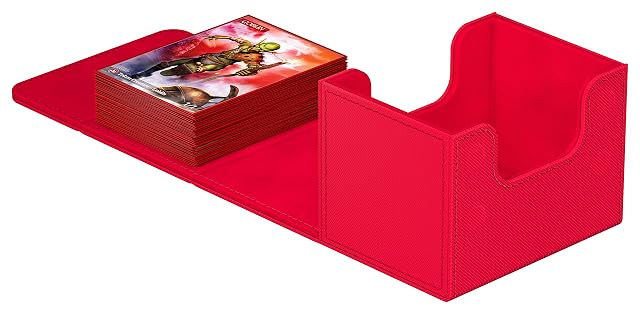 Foto 2 de 7 de Ultimate Guard Sidewinder 100+ XenoSkin Monocolor Rojo