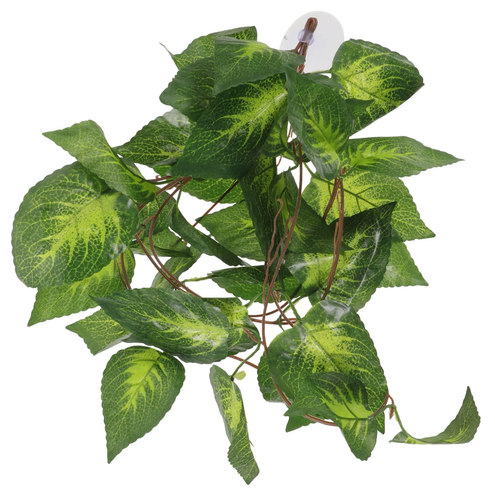 KESYOO Decorative Reptile Plant Artificial Habitat Ornament for Turtle Tank Lifelike Climbing Plant for Reptiles Safe Material for Aquariums and Terrariums Fish Tank Decor