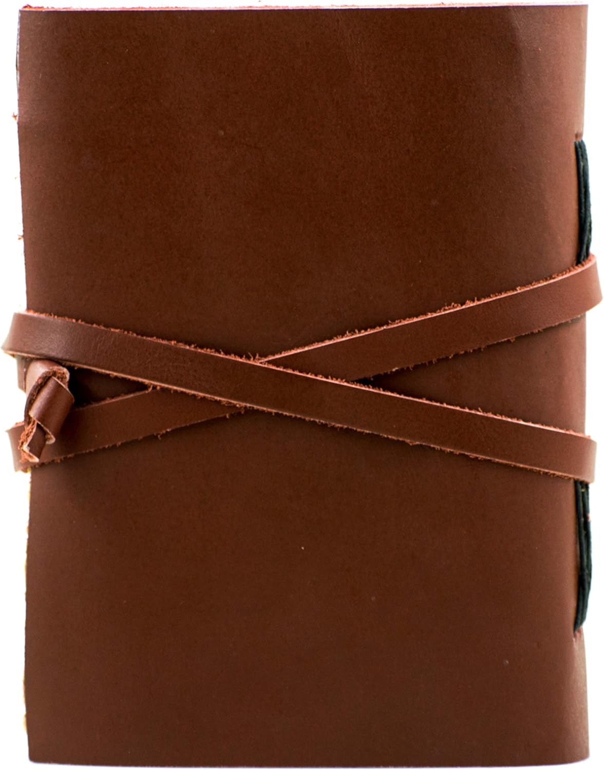 OVERDOSE Deckle Red Leather Journal - Image 3