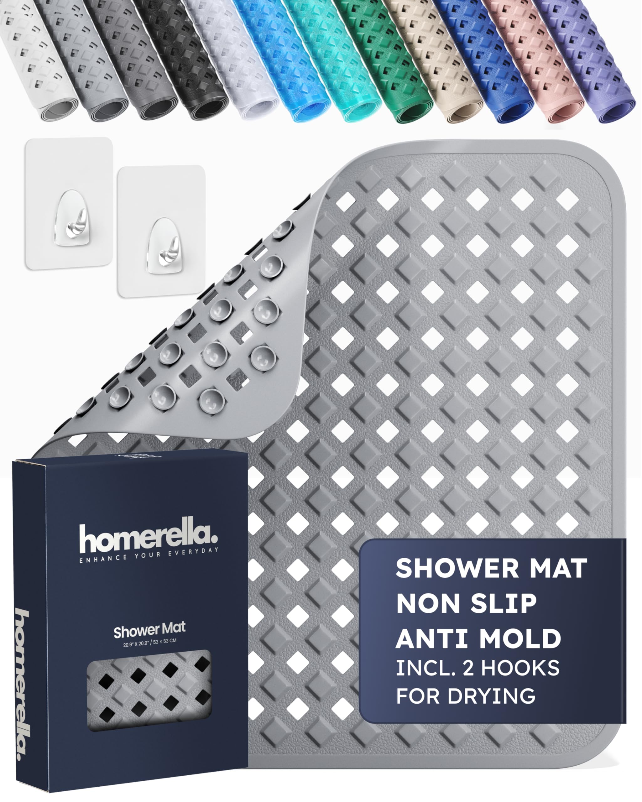 homerella 21x21 Shower Mat