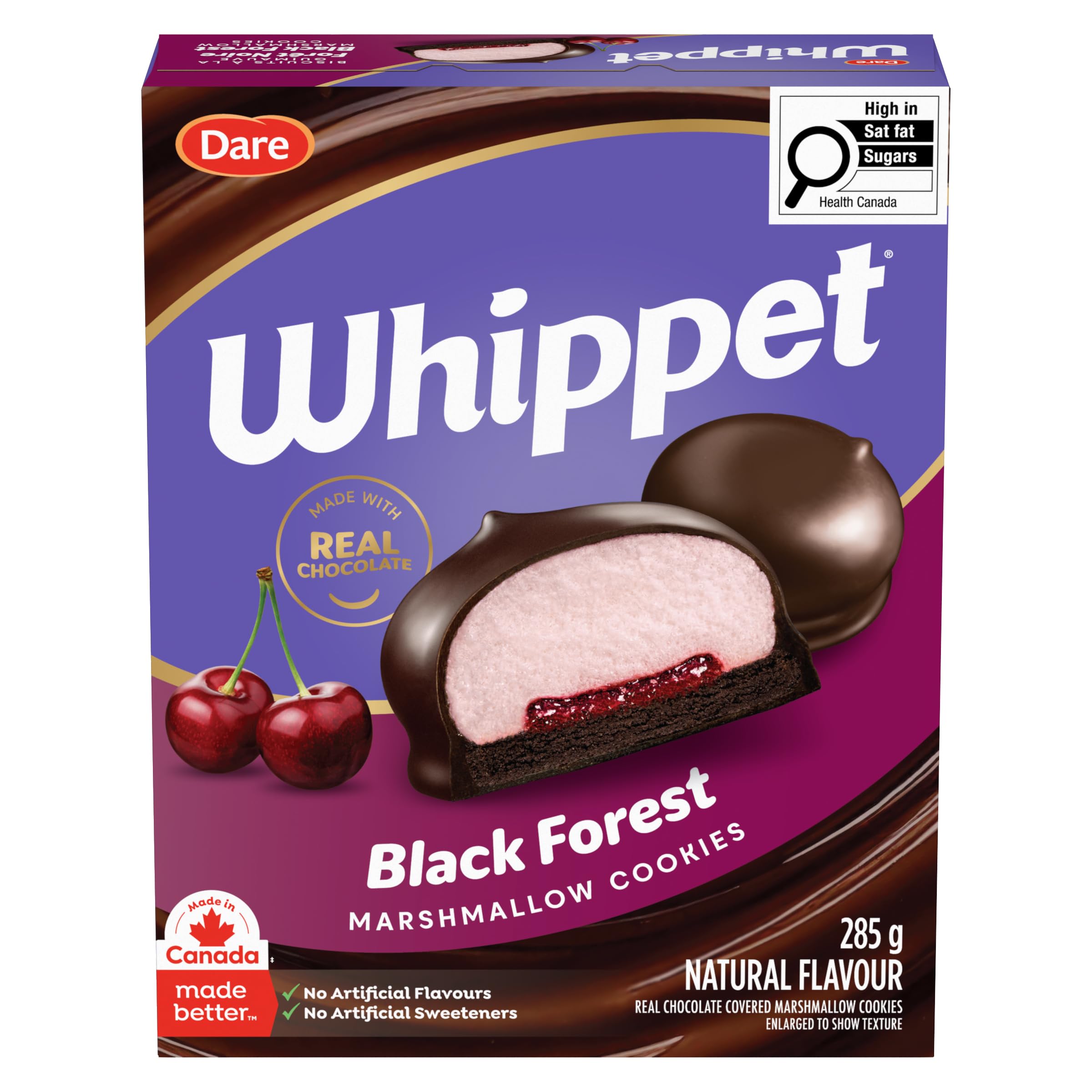 Amazon.com: Dare Whippet Black Forest Cookies, 285g/10.1oz