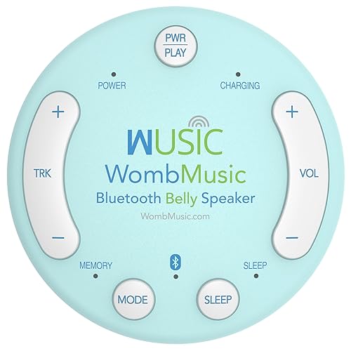 Womb Music - Altavoz Bluetooth para el vientre - Reproduce música, sonidos y voces al bebé durante el embarazo - Sin cables molestos disponible en Yaxa Colombia