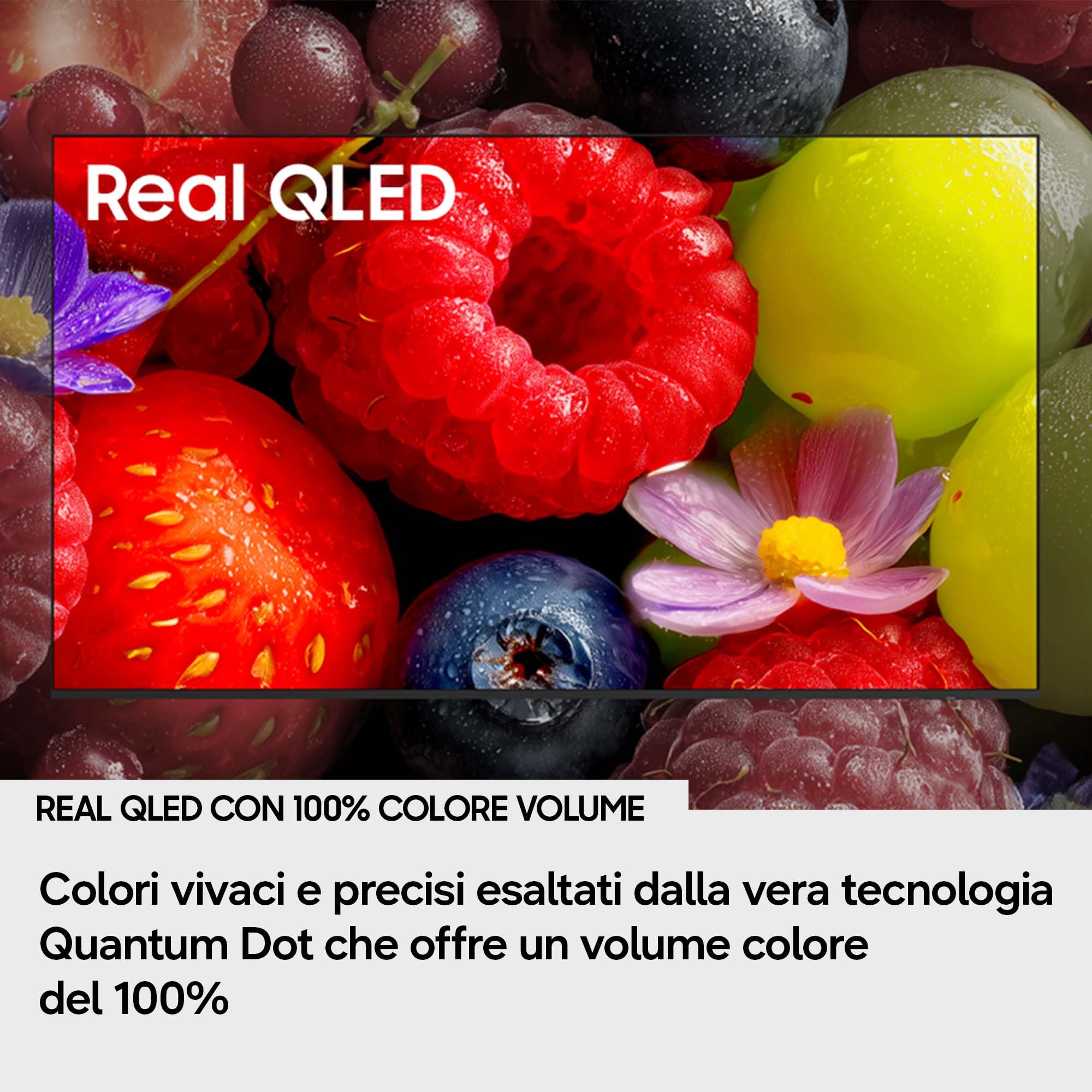 Samsung Smart TV 65" QE65QN72HAUXZT Neo QLED 4K Mini LED, NQ4 AI Processor, Quantum Mini LED, Real QLED 100% Colour Volume, HDR 10+, Motion Xcelerator 50Hz, Vision AI, AirSlim Design, Alexa, 2026