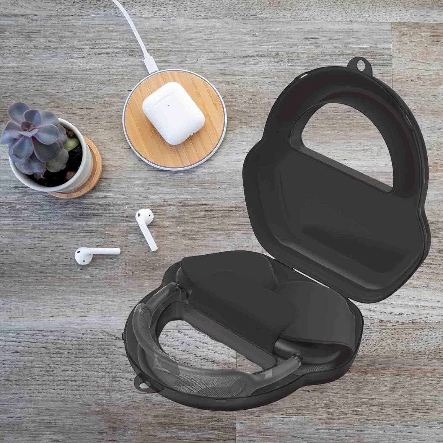 المتطور - حافظة صلبة لسماعات ايربودز ماكس من ازوني - حافظة سفر... - view 4