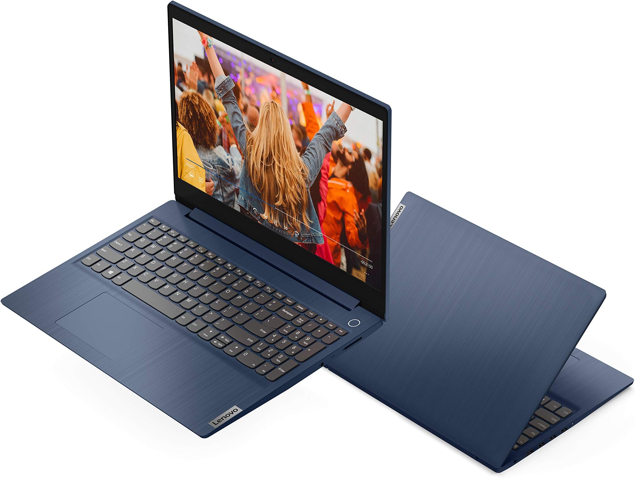 Lenovo2020 IdeaPad 3 15.6" Laptop Intel Core i3-1005G1 8GB RAM 256GB SSD Windows 10 in S Mode Blue, 4-10.99 Inches