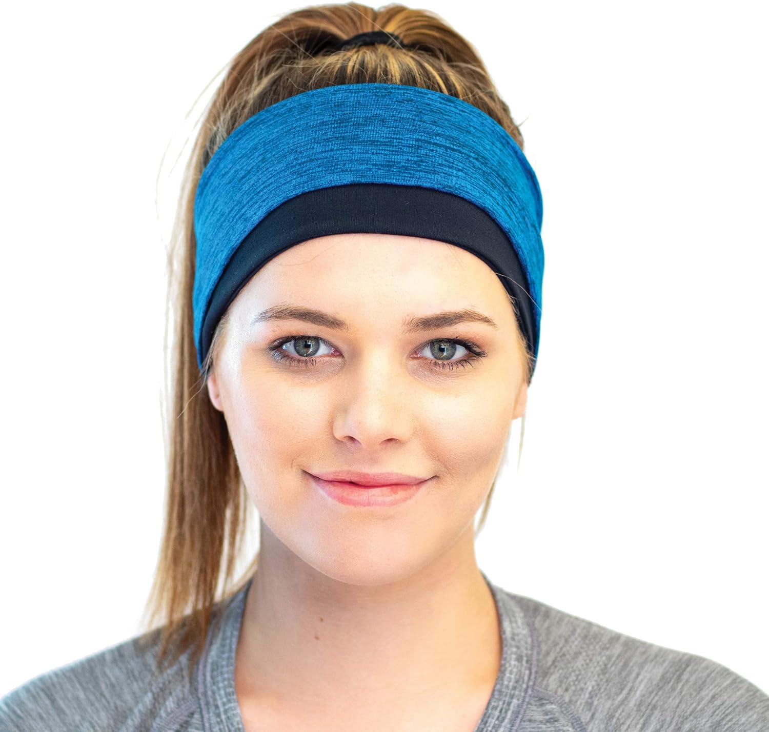 Red Dust Active Winter Headband - Cold Weather Headwear for Active Women - Warm & Cozy Ear Muffs - Ponytail Friendly - Trail Running Ear Warmers - Comfortable & Soft Moisture Wicking Sweatband : Clothing, Shoes & Jewelry