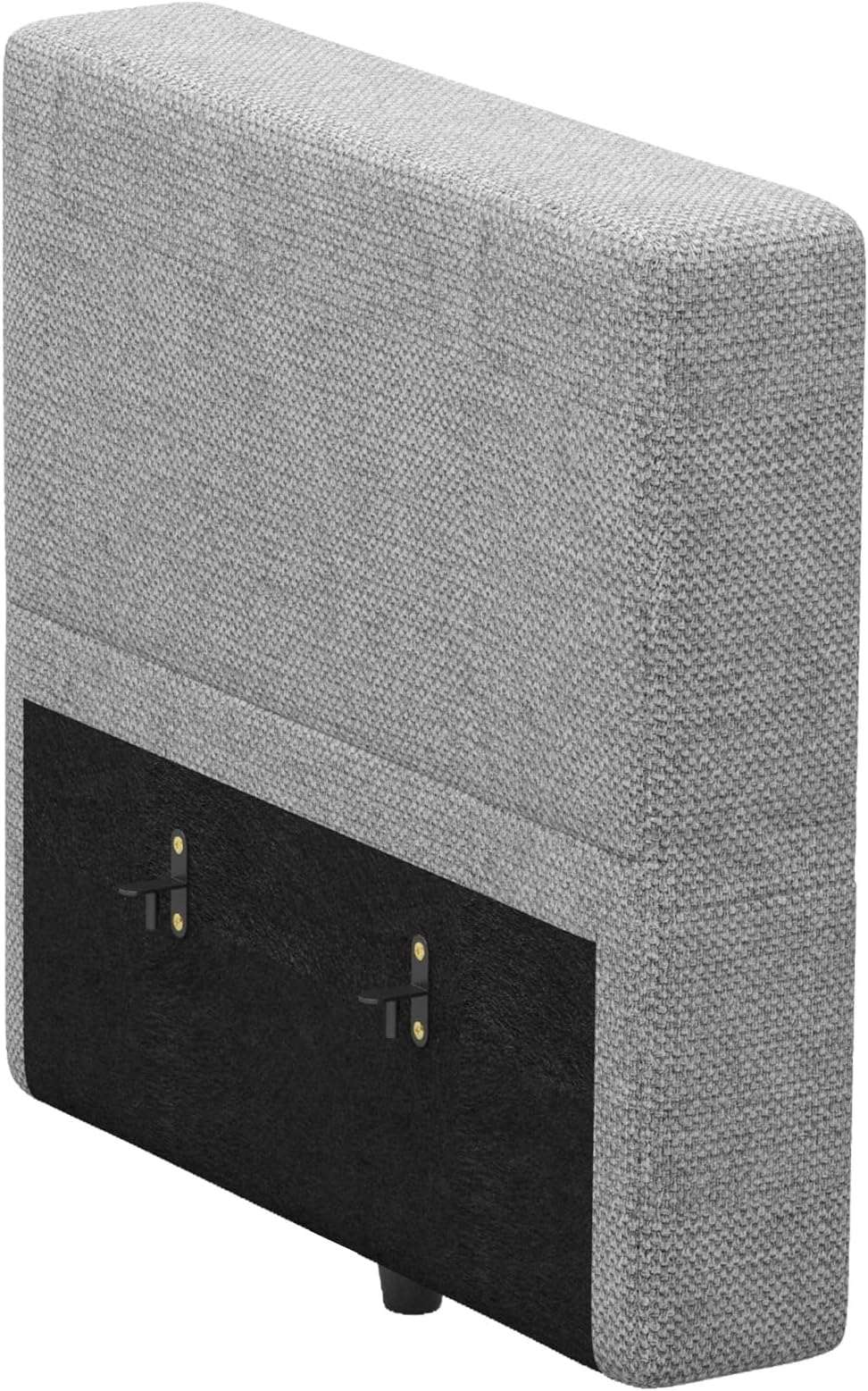 Belffin Foldable Backrest Module for Modular Sectional Sofa Couch Recliner Armrest Backrest Side for Modular Sofa Couch Fabric Light Grey