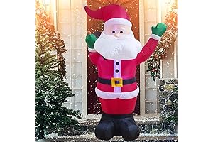 Twinkle Star Vintage Blow Up Santa