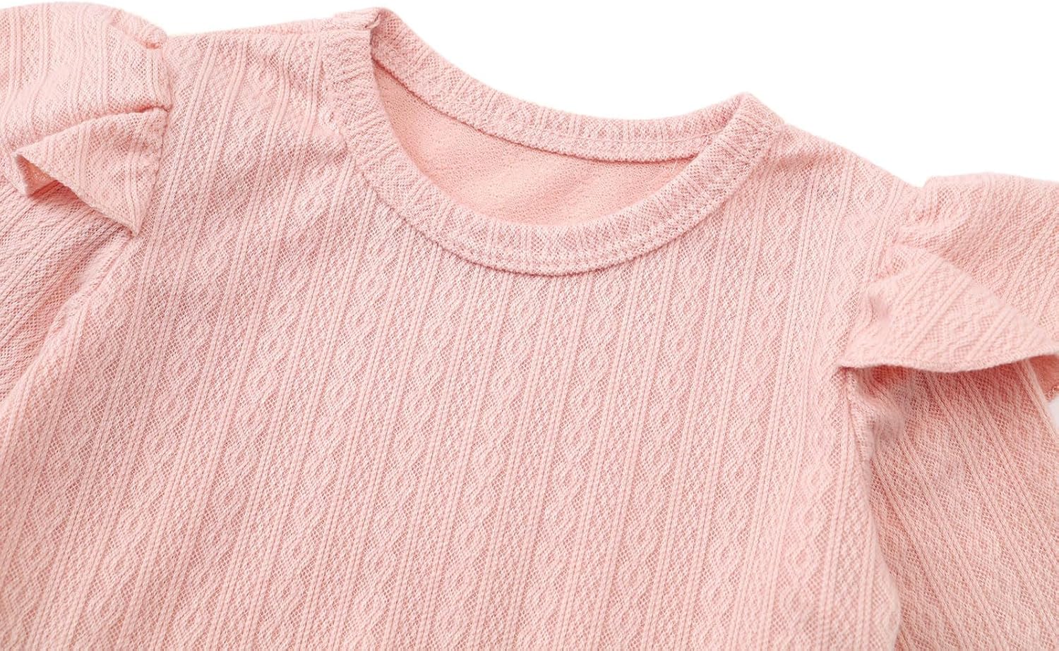 Toddler Girl Dress Baby Ruffle Long Sleeve Casual Pleated Fall Dresses - Image 4