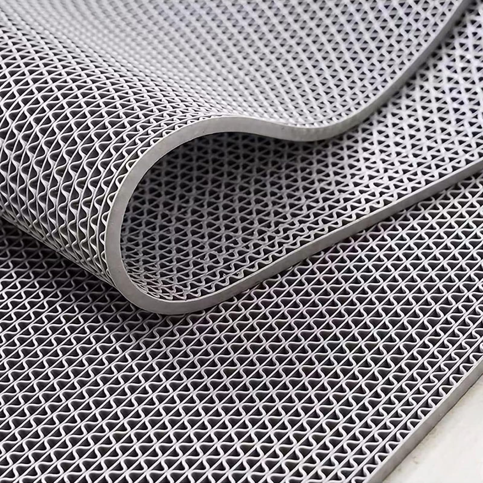 Tapis de Sol for Drainage extérieur Tapis de Piscine antidérapant en PVC Tapis for Zone Humide Commerciale for Restaurant Cuisine Salle de Bain Bars Garage Waterpark,1/5'' Thick,1-1.5m,(1.4*5m)