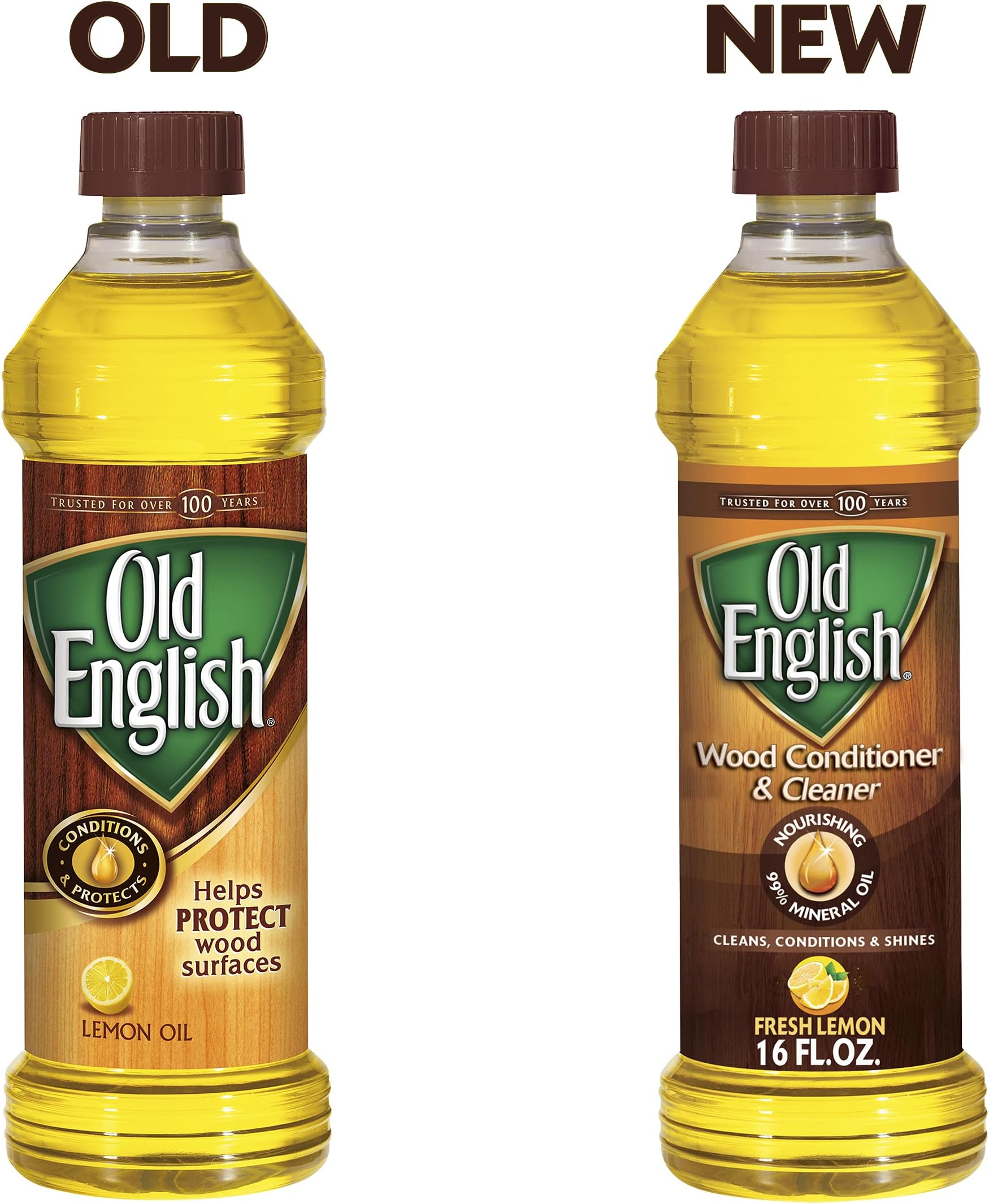 Old English 0-62338-07325-5 Lemon Oil Furniture Polish, 96 fl oz. (Pack of 6) (Packaging Label May Vary)