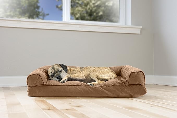 Cama Sofá para Perro Mediano Lavable con Soporte Ortopédico miniatura 3
