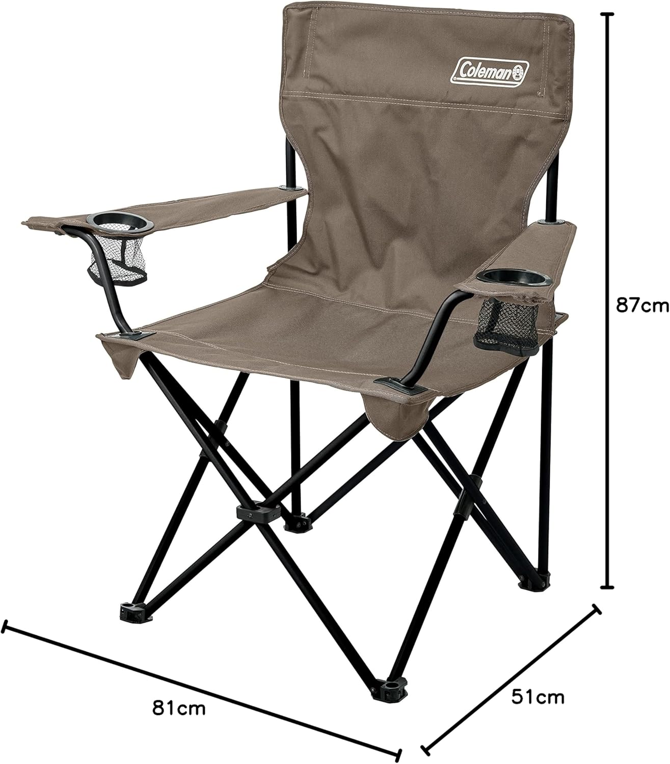 コールマン(Coleman) チェア リゾートチェア 約3.2kg カップホルダー付き