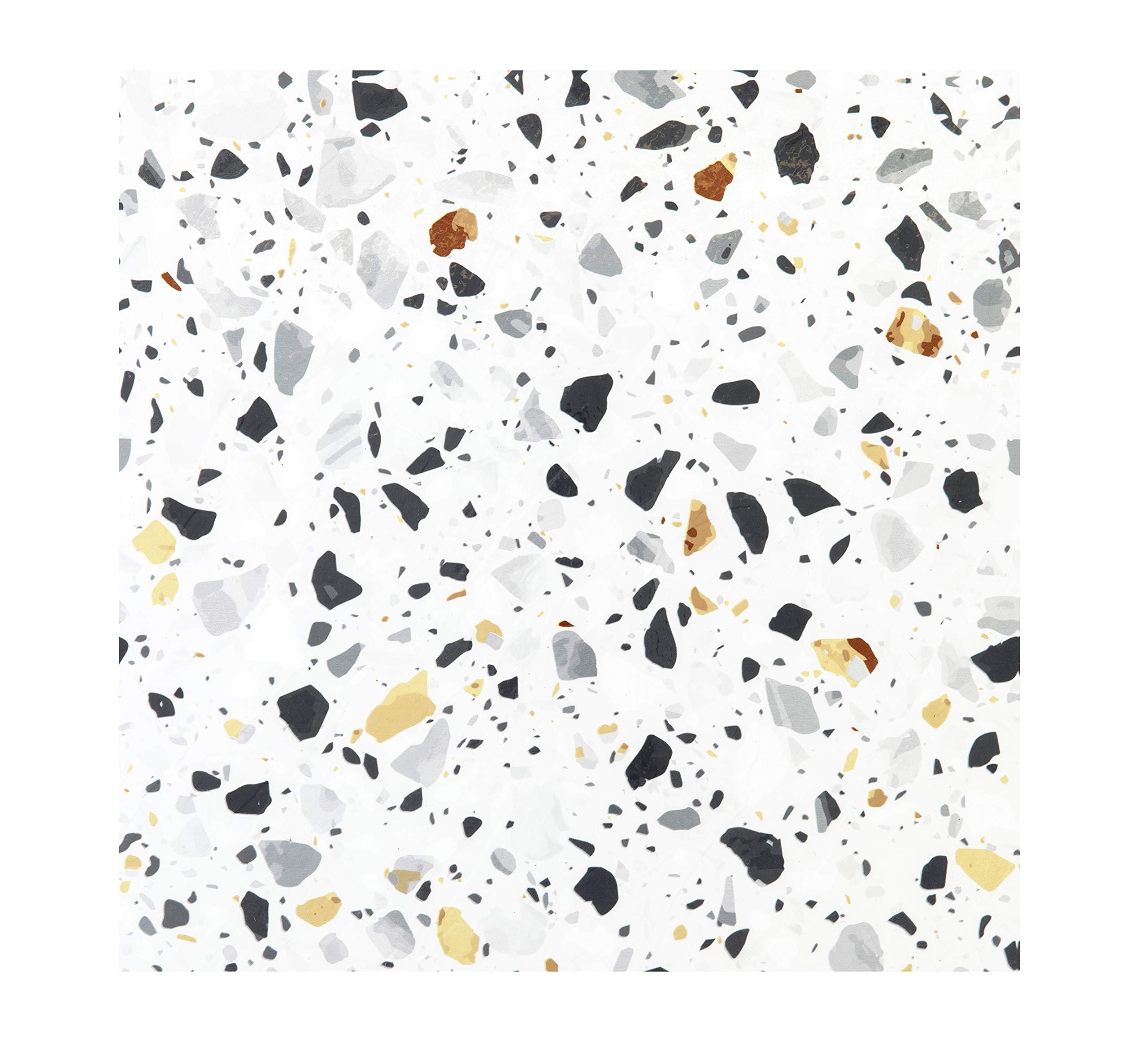 Simple Elegance by Ben&Jonah Losas Mosaic 12" x 12" Self Adhesive Vinyl Floor Tile - 45 Tiles - 45 sq. Ft
