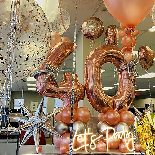 Miniatura 7 de ATOLS Letrero de neón grande para decoración de pared, con interruptor de atenuación, 23 x 10 pulgadas, 12 V, reutilizable, para despedida de