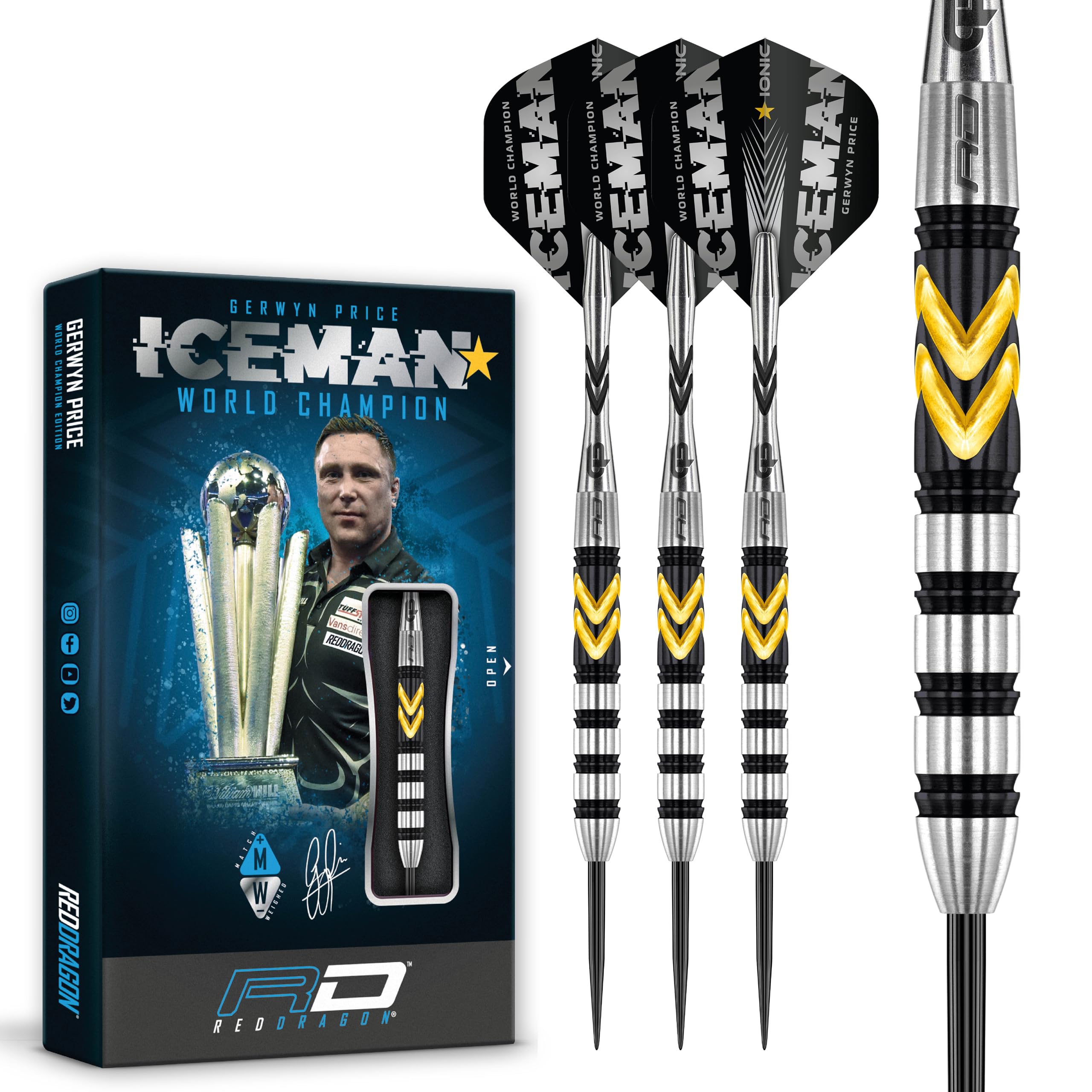 レッドドラゴン ガーウェン・プライスモデル サンダー SE スティール 23g Amazon.co.jp: レッドドラゴン ガーウェン・プライスモデル サンダー