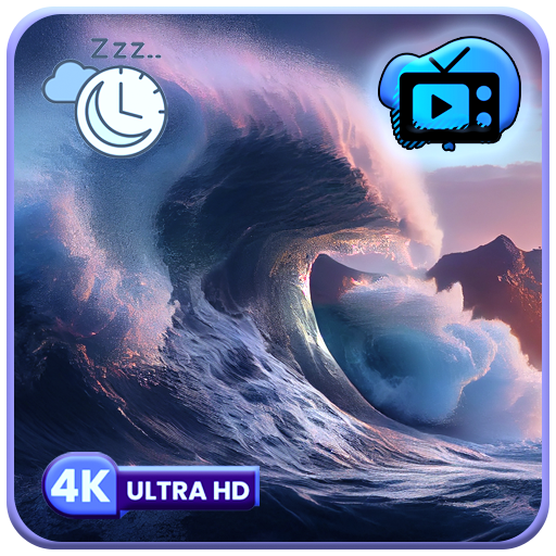 Die entspannendsten Wellen aller Zeiten - Meeresrauschen zum Schlafen, Lernen und Entspannen Bildschirmschoner für den Fernseher